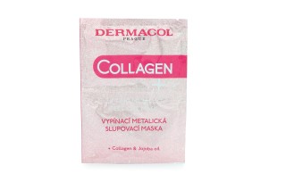 Dermacol Collagen+ liftingová metalická zlupovacia maska (bonus)