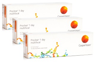 Proclear 1 Day Multifocal CooperVision (90 šošoviek)